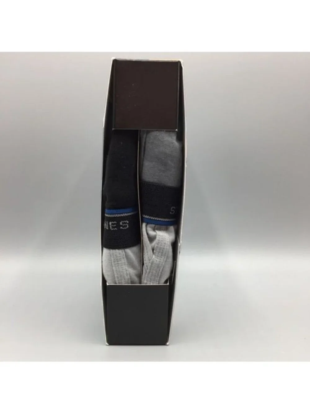 Hanes 2XL Tagless Briefs 4 Pairs 44-46” Comfortblend Grays & Black